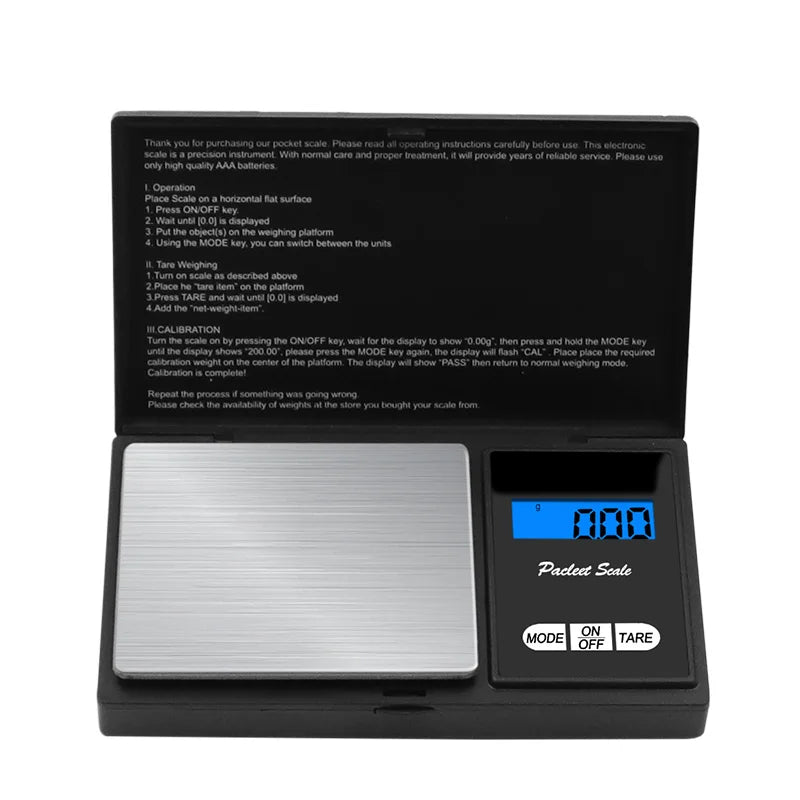 100g 200g 300g 500g 1kg 0.01g 0.1g mini electronic scale pocket digital scale for gold sterling silver jewelry scale