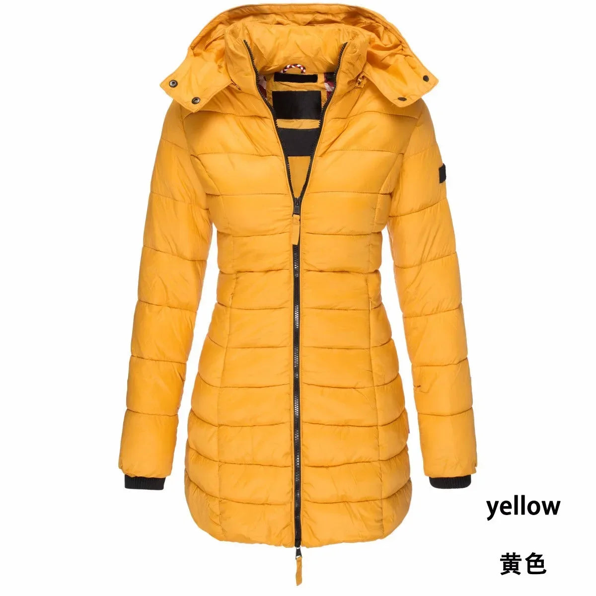 Womens Winter Long Down Coat Thicken Warm Hooded Puffer Jacket Overcoat