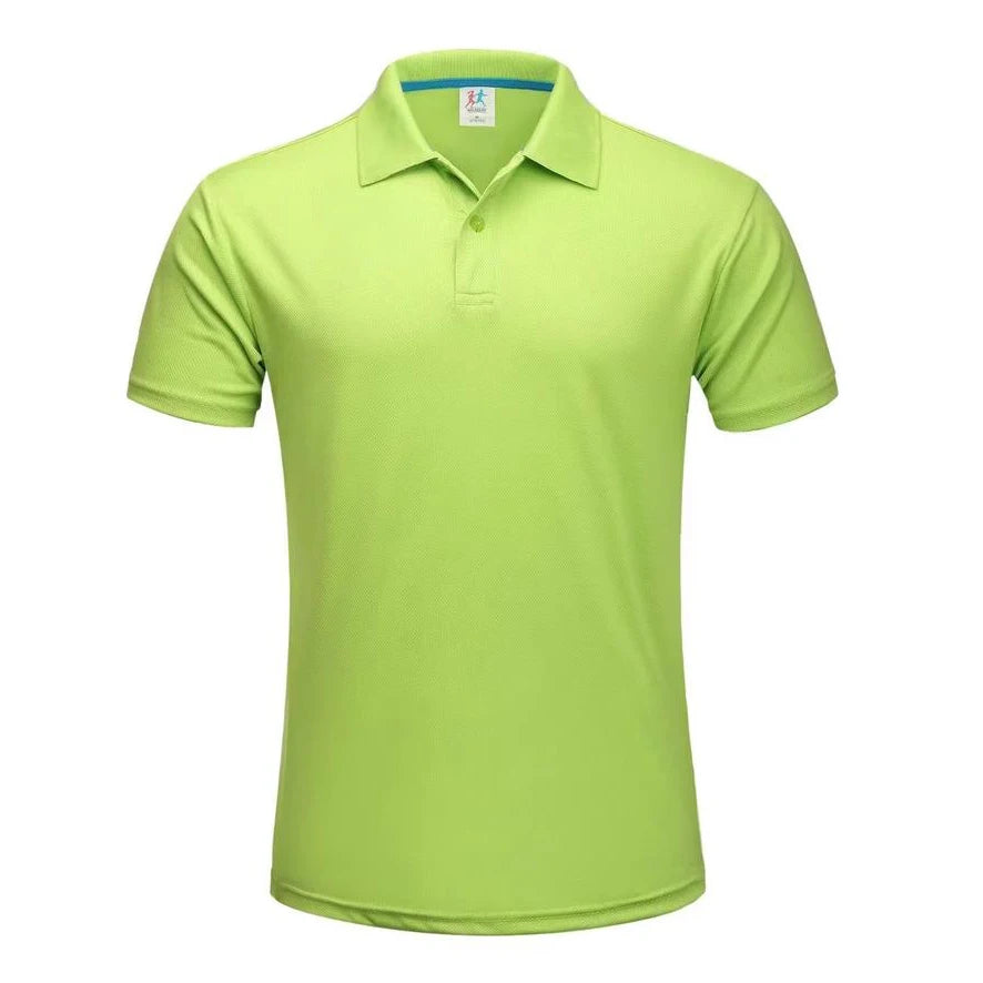 Running Dry Fit Polo Shirts Men Polyester Golf T Shirts Mens Sport T-shirt Quick Dry Tshirts Unisex Camisas Polos Para Hombres