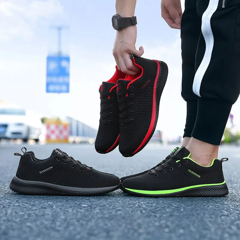 Men Shoes Running Shoes For Men Lightweight Tenis Comfortable Breathable Walking Sneakers