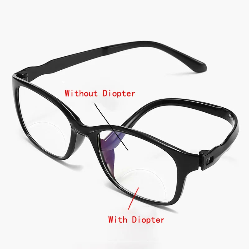 Antifatigue Eyeglasses Glasses with Frame Anti Blue Light Reading Glasses Men Women Presbyopia Glasses 0 To +4.0