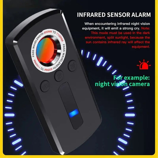 Hidden Camera Detector Anti Spy Gadget Professional Hunter Wireless Signal Car GPS Infrared Search Wiretapping Bug Mini Devices