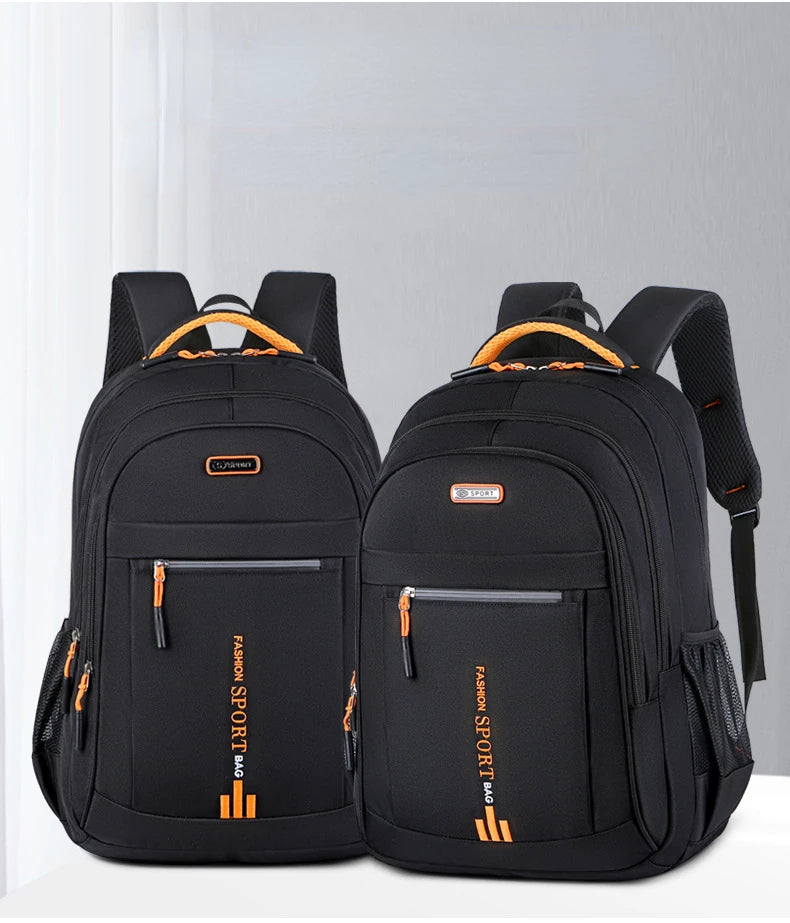 Men's Backpacks Oxford Waterproof Rucksack Business Computer Bag Casual Travel Backpack Senior High School Student Schoolbag