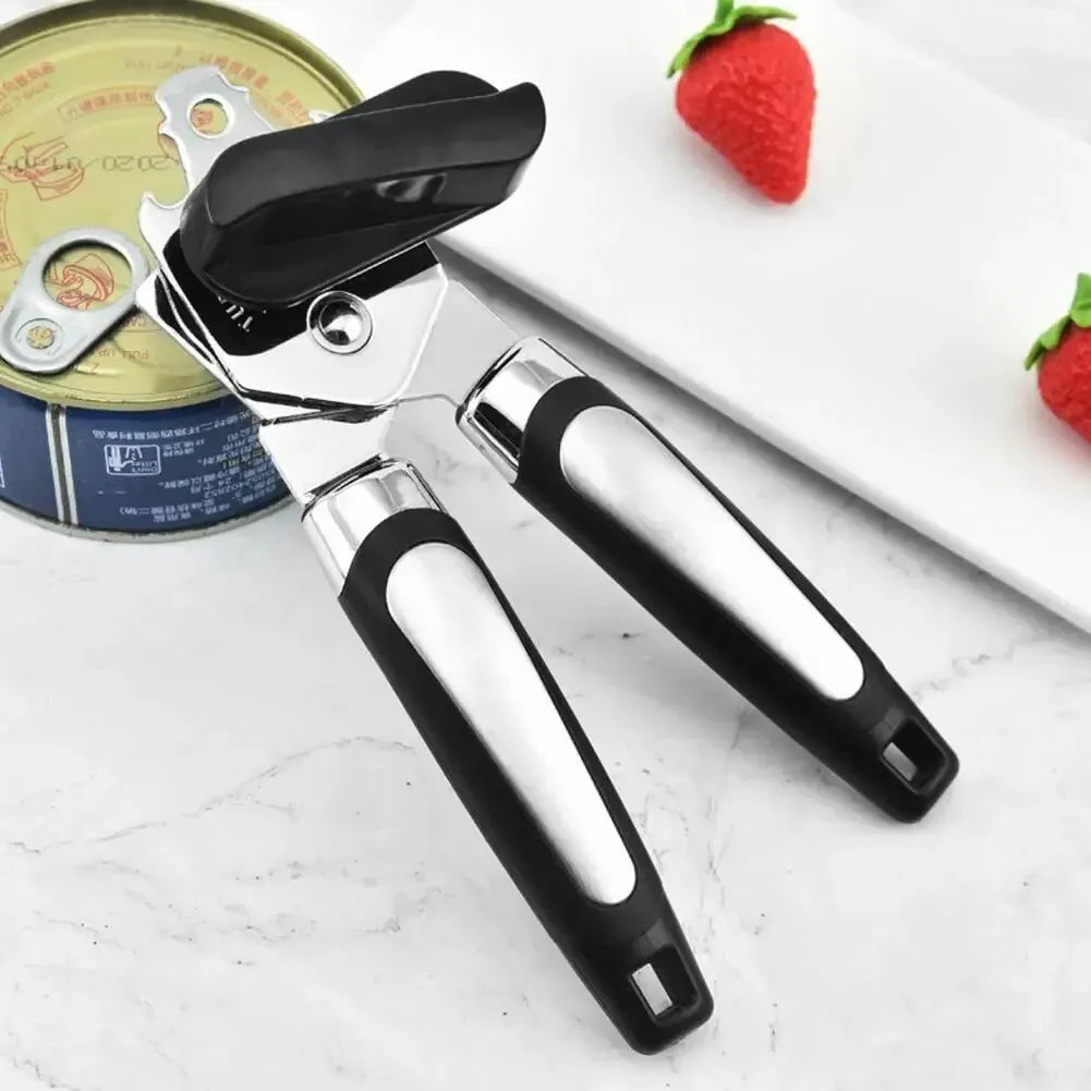 Multifunctional Manual Side Cut Can Opener Effortless Beer Bottle Opening Tool Professional Household Kitchen Useful Gadget