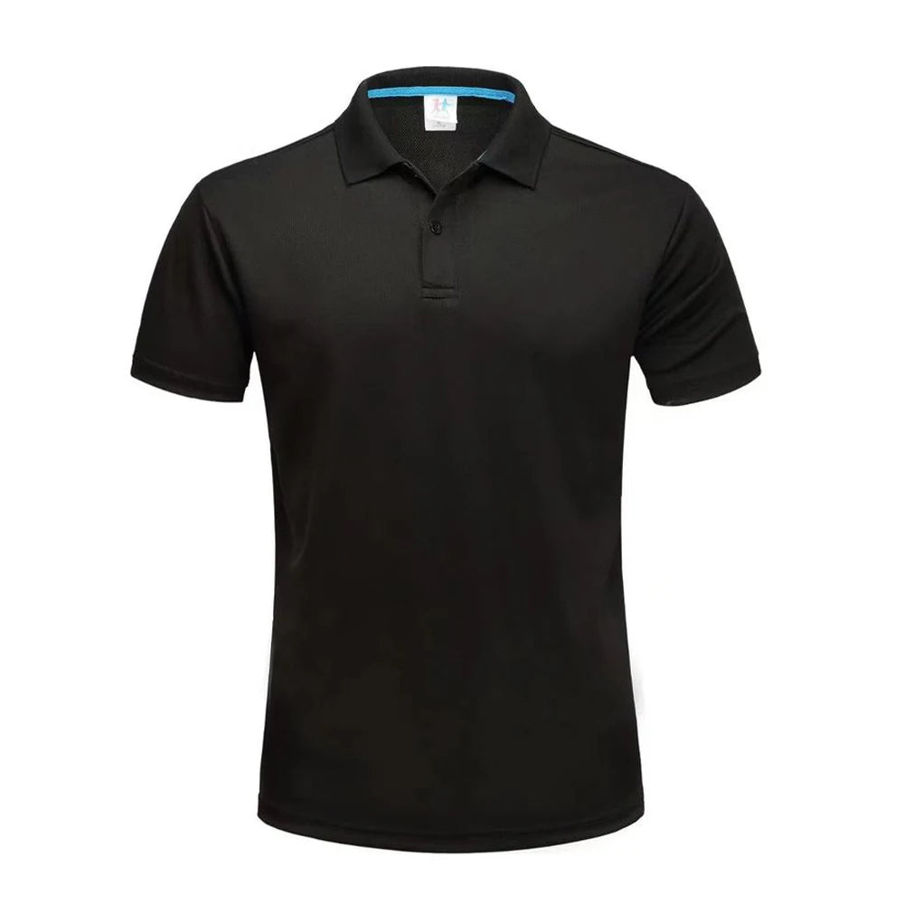 Running Dry Fit Polo Shirts Men Polyester Golf T Shirts Mens Sport T-shirt Quick Dry Tshirts Unisex Camisas Polos Para Hombres