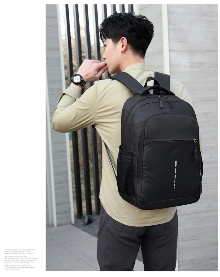 Men's Waterproof Backpack Ultra Lightweight Back Bag for Men Backpack Book Bag Men's Stylish Backpack 15.6" Notebook Backpack