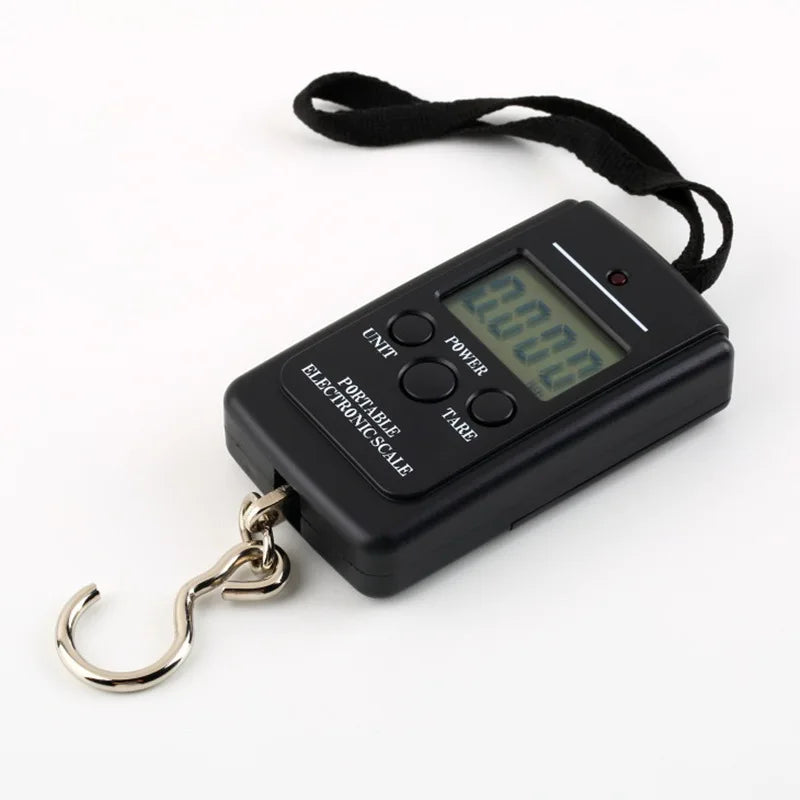 0.01g-40kg  Digital Scale LED Mini Weight Scales Portable Kitchen 40kg/10g Electronic Balance Hanging Fishing Pocket Weight Hook