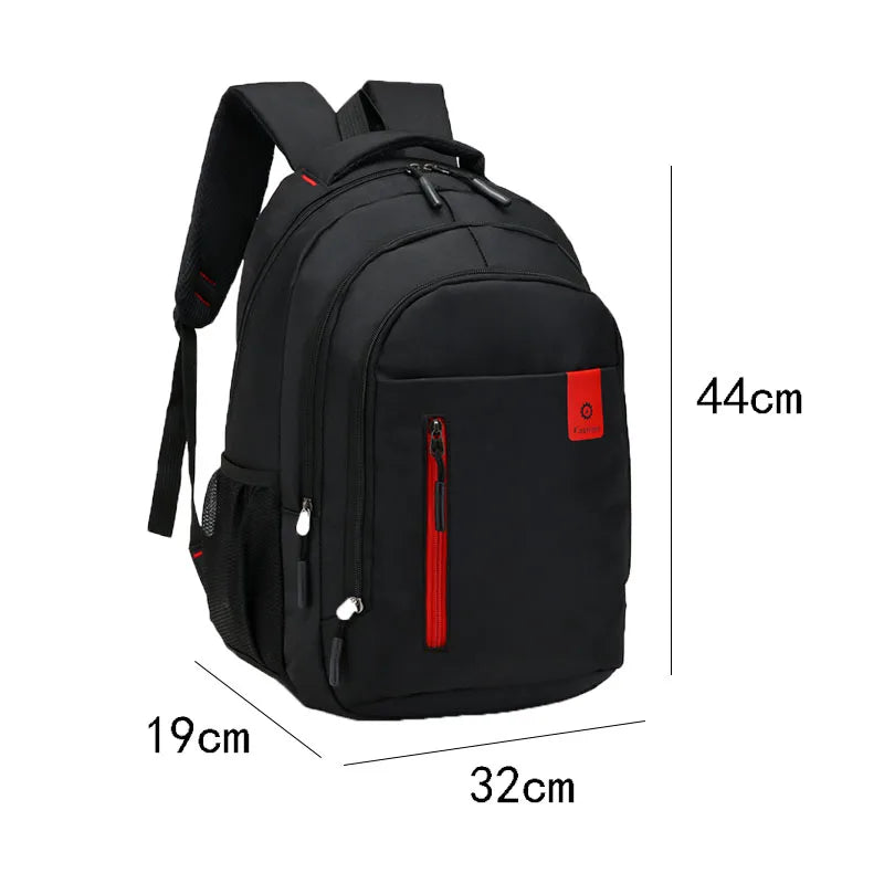 Men's Backpacks Oxford Waterproof Rucksack Business Computer Bag Casual Travel Backpack Senior High School Student Schoolbag