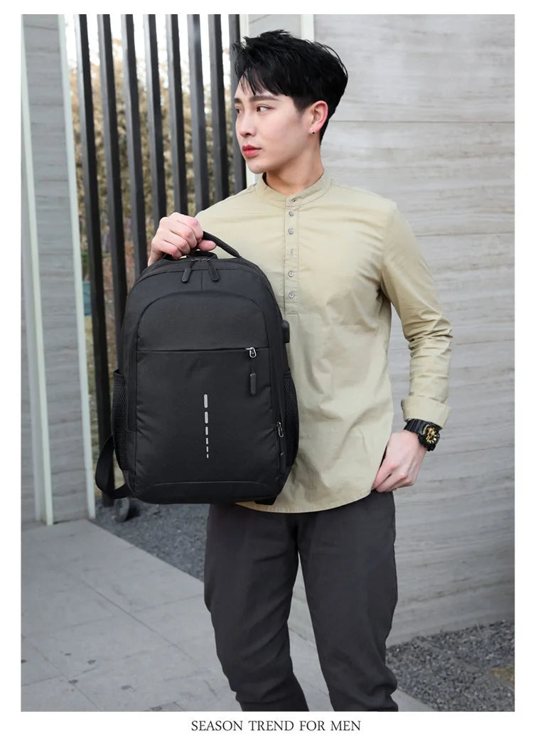 Men's Waterproof Backpack Ultra Lightweight Back Bag for Men Backpack Book Bag Men's Stylish Backpack 15.6" Notebook Backpack