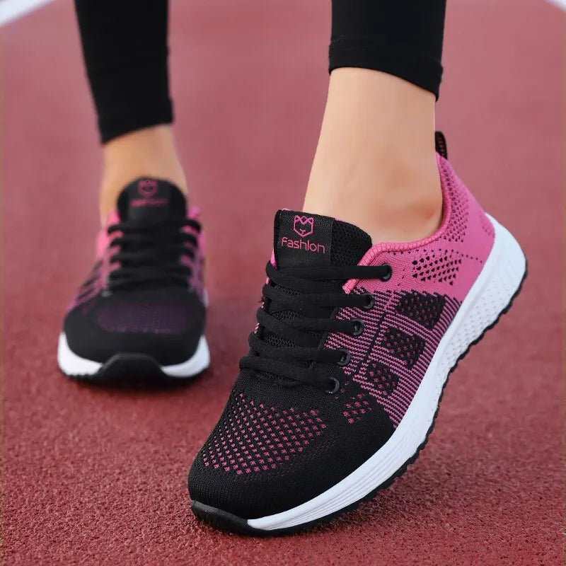 Women's Lightweight Running Shoes - Comfortable Sneakers for Sports, Jogging, and Tennis