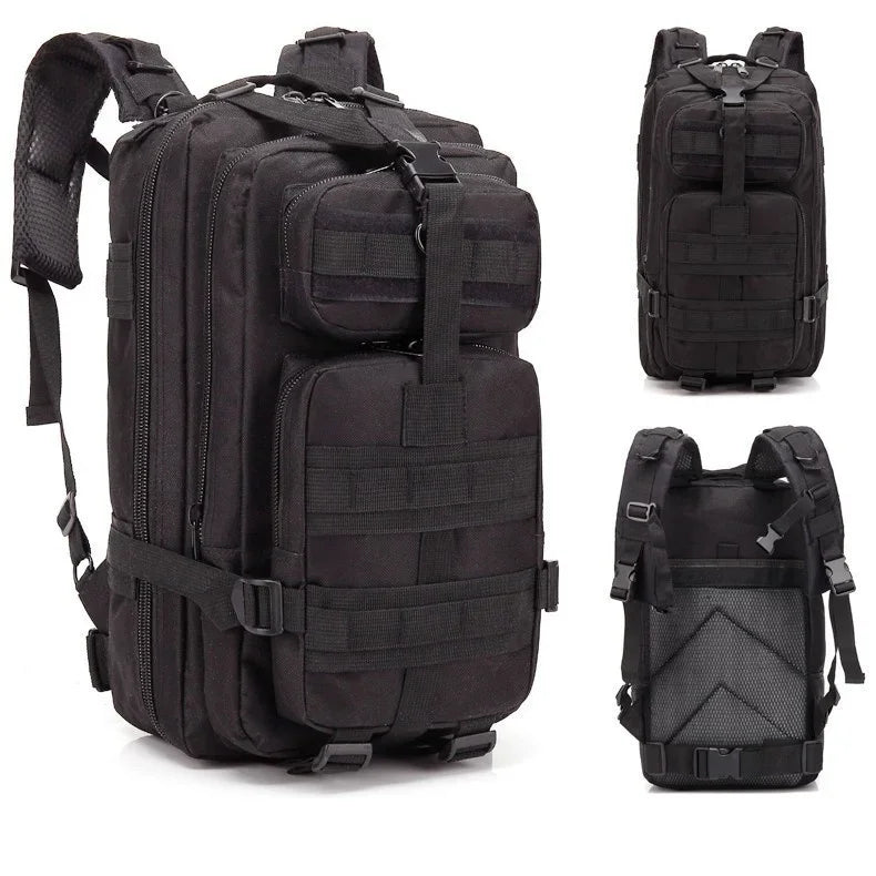 QT&QY 30/45L Man Tactical Backpacks HkingTraveling Bags Survival Outdoor 3P Assault Pack EDC Molle Pack For Trekking Hunting Bag