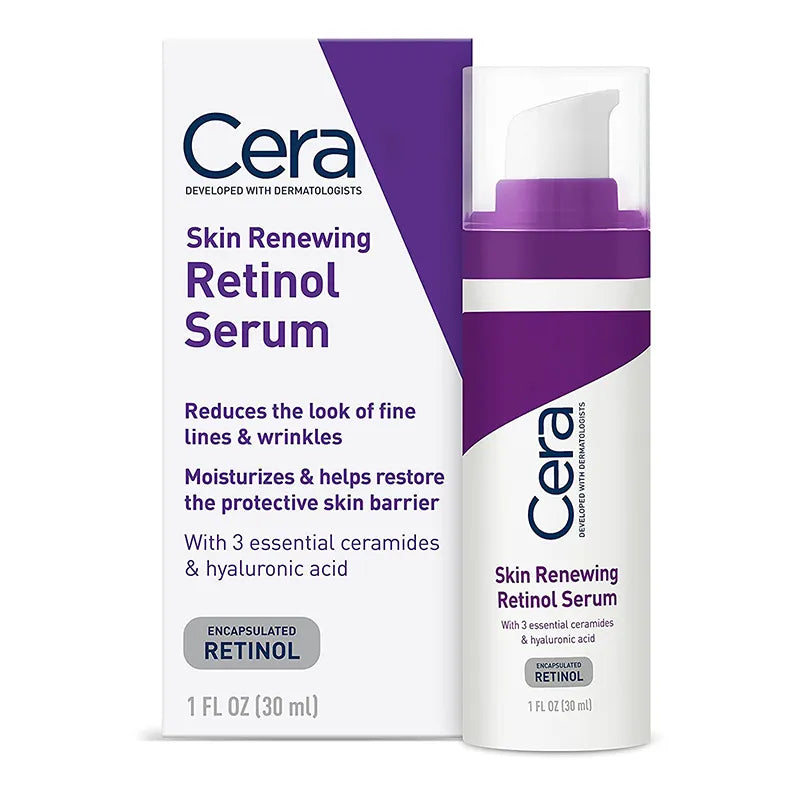 Retinol Facial Essence Cera Anti-aging Anti-wrinkle Fade Fine Line Moisturizing Repairing Skin Renewing Serum Care Product