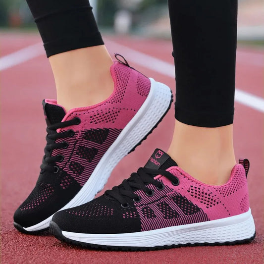 Women's Lightweight Running Shoes - Comfortable Sneakers for Sports, Jogging, and Tennis