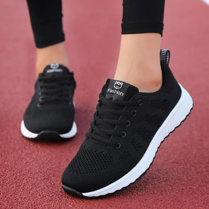 Women's Lightweight Running Shoes - Comfortable Sneakers for Sports, Jogging, and Tennis