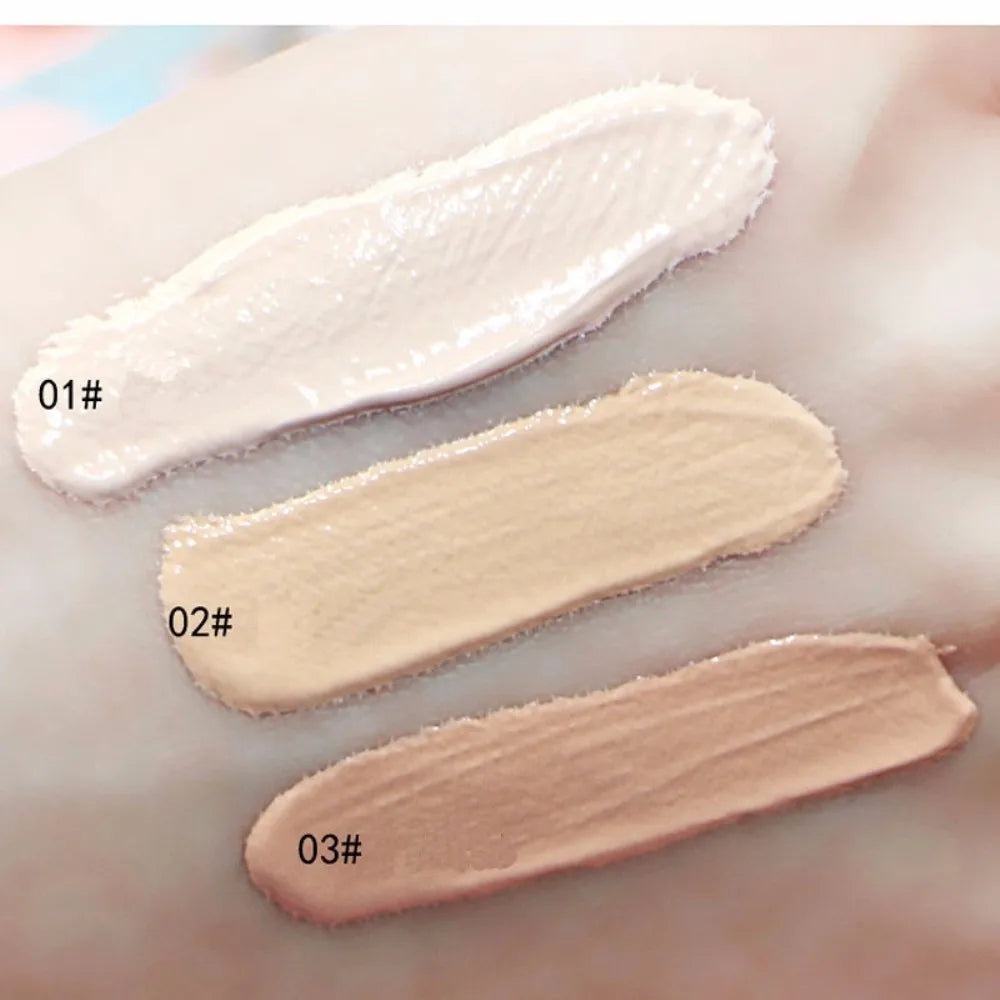 3-color BB Cream: Long-lasting, waterproof foundation for flawless coverage and acne concealment in Korean makeup