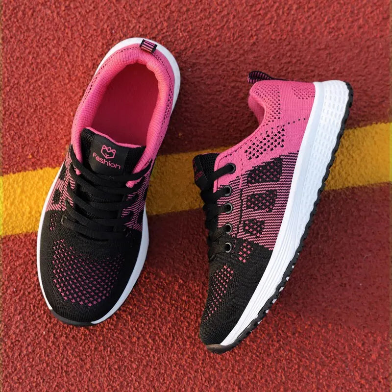 Women's Lightweight Running Shoes - Comfortable Sneakers for Sports, Jogging, and Tennis