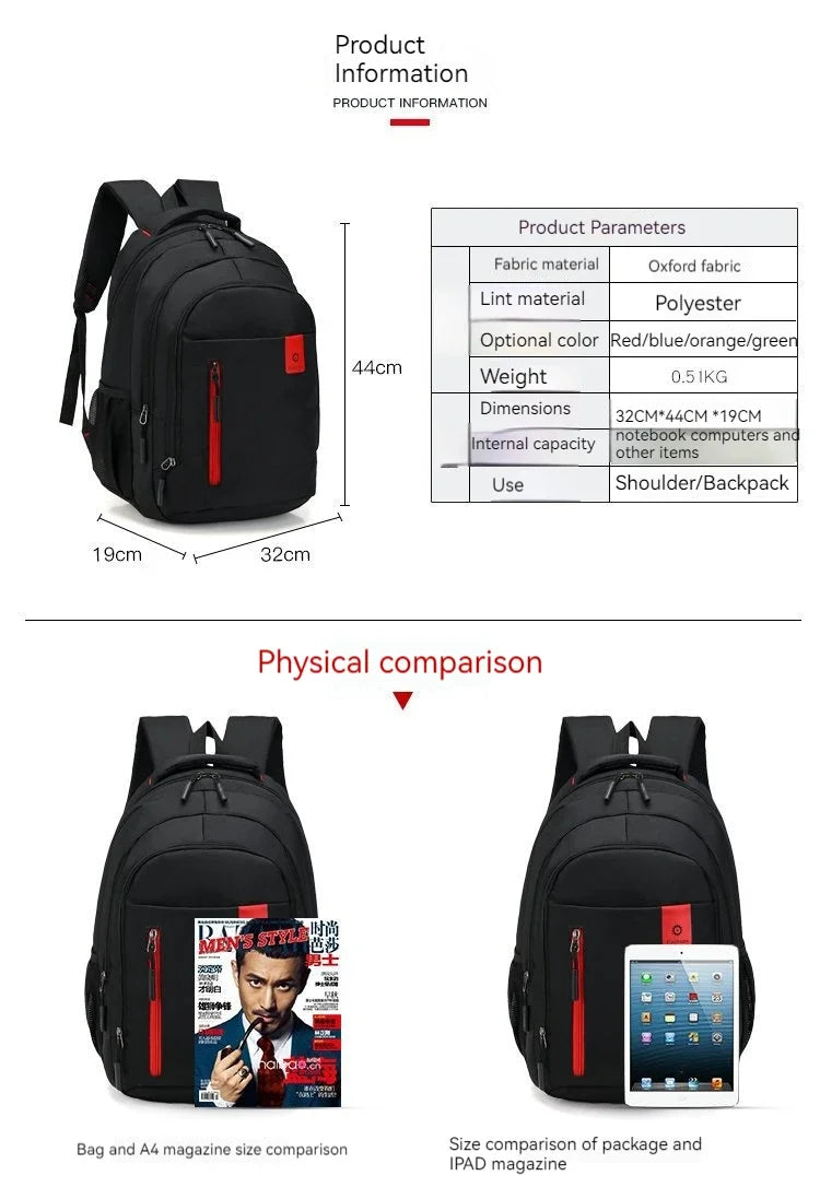 Classic Backpack Big Capacity Fashion Student Back Packs Travel Outdoor Packs Large Back Bags