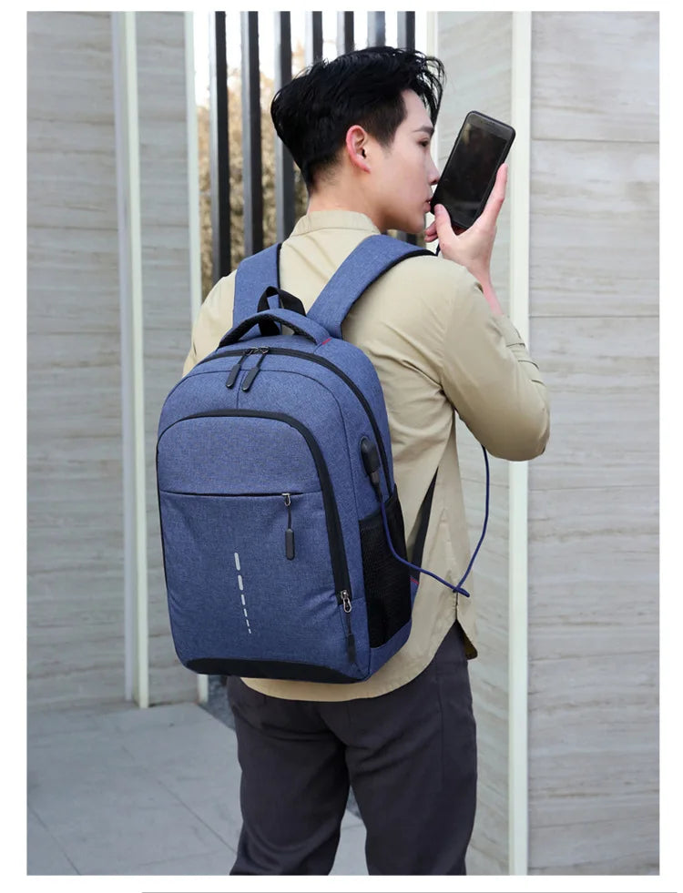 Men's Waterproof Backpack Ultra Lightweight Back Bag for Men Backpack Book Bag Men's Stylish Backpack 15.6" Notebook Backpack