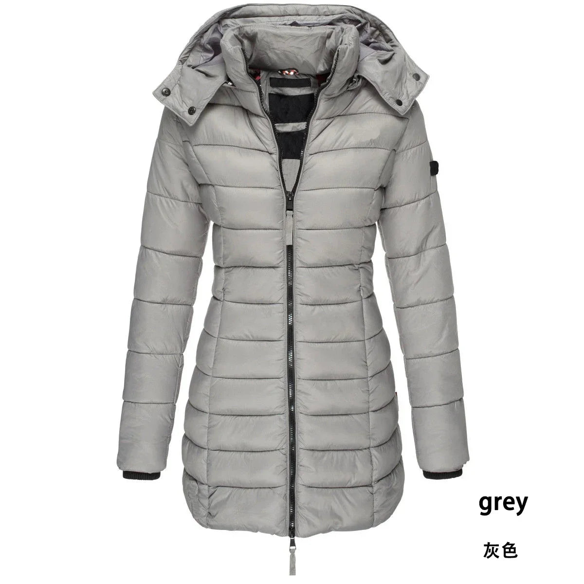 Womens Winter Long Down Coat Thicken Warm Hooded Puffer Jacket Overcoat