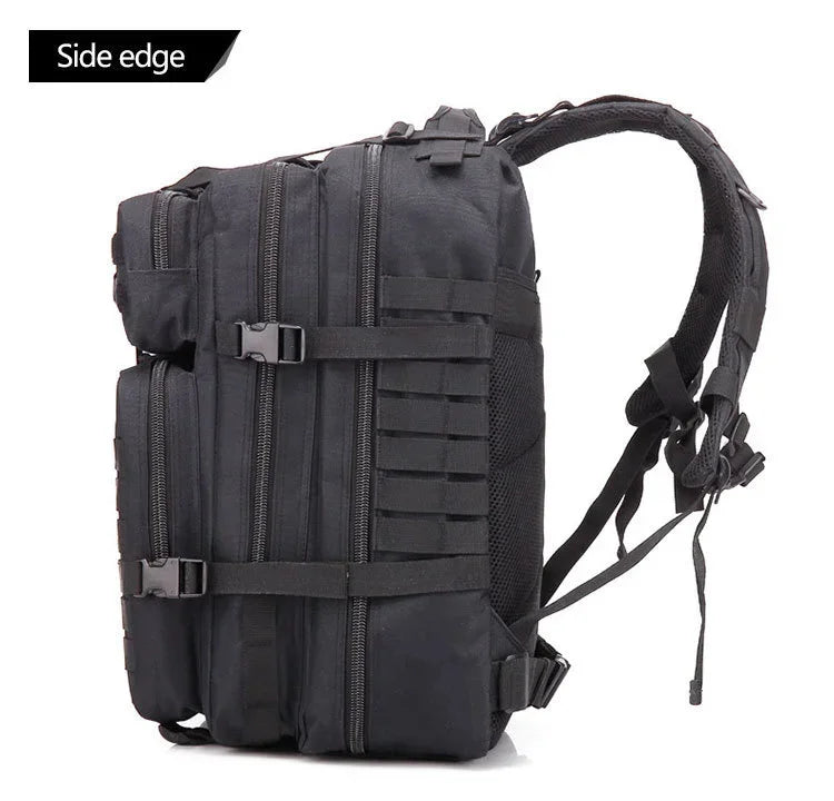 QT&QY 30/45L Man Tactical Backpacks HkingTraveling Bags Survival Outdoor 3P Assault Pack EDC Molle Pack For Trekking Hunting Bag