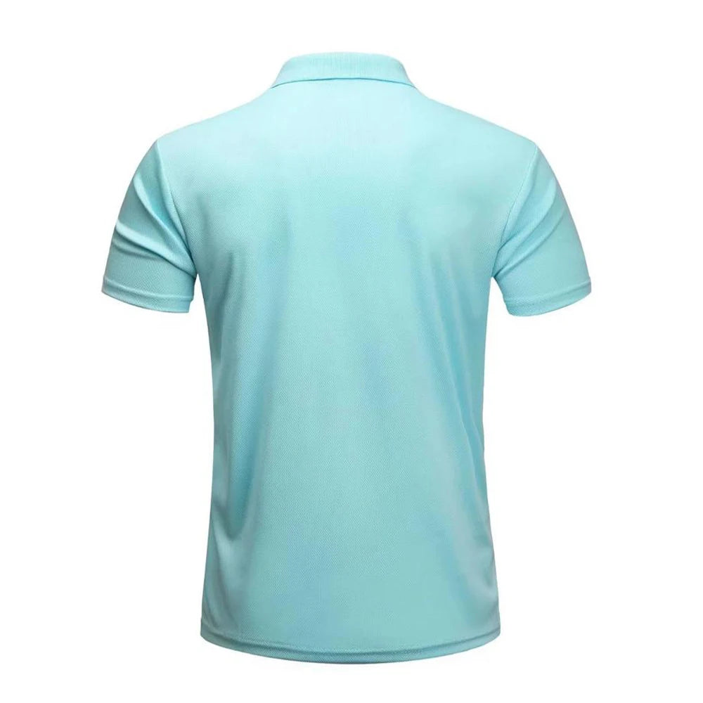 Running Dry Fit Polo Shirts Men Polyester Golf T Shirts Mens Sport T-shirt Quick Dry Tshirts Unisex Camisas Polos Para Hombres