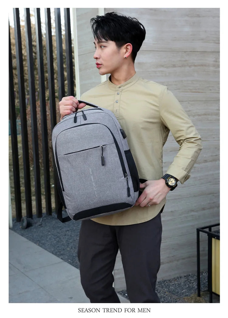 Men's Waterproof Backpack Ultra Lightweight Back Bag for Men Backpack Book Bag Men's Stylish Backpack 15.6" Notebook Backpack