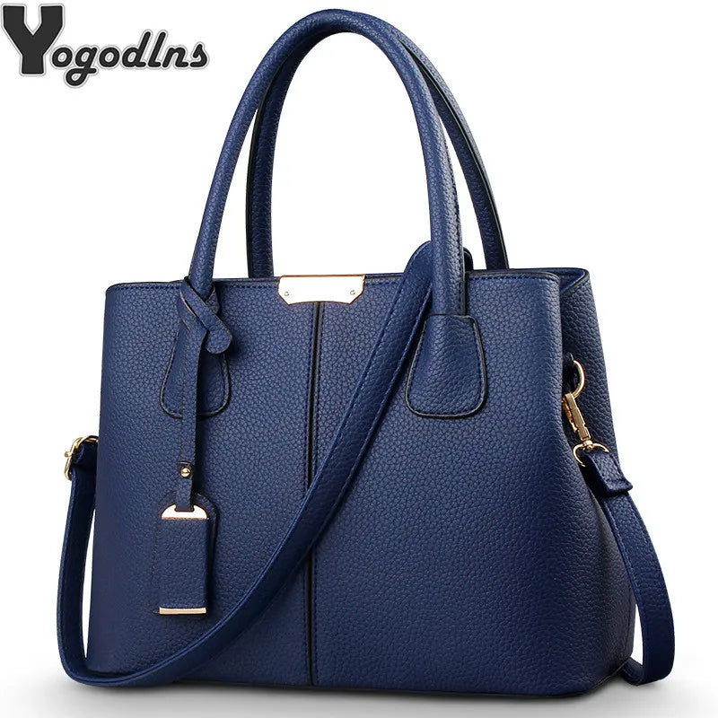 Women's PU Leather Handbags, Large Tote, Shoulder Bags, New Fashion Crossbody Bags