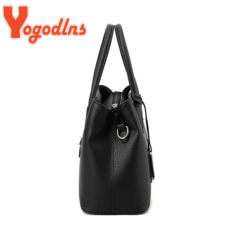 Yogodlns Designer Handbags: Women's Leather Luxury Shoulder Bags