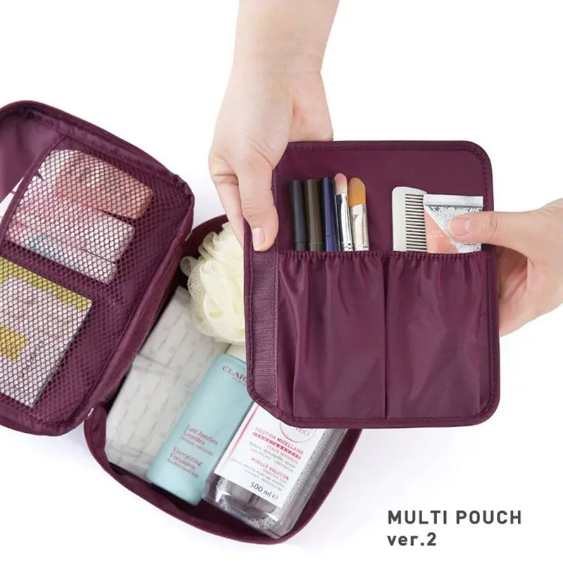 Outdoor Girl Makeup Bag Women Cosmetic Bag Women Toiletries Organizer Waterproof Female Storage Make up Cases