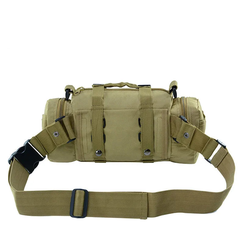 High-Quality Tactical Backpack Waist Pack - Mochilas Molle for Camping, Hiking, and Outdoor Activities - 3P Chest Bag