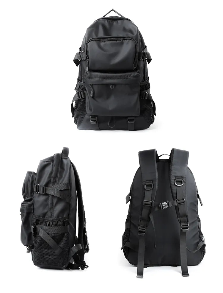 Casual Street Style Male Backpack Large Capacity 17inch Laptop Travel BackPack Tiding University College Schoolbag