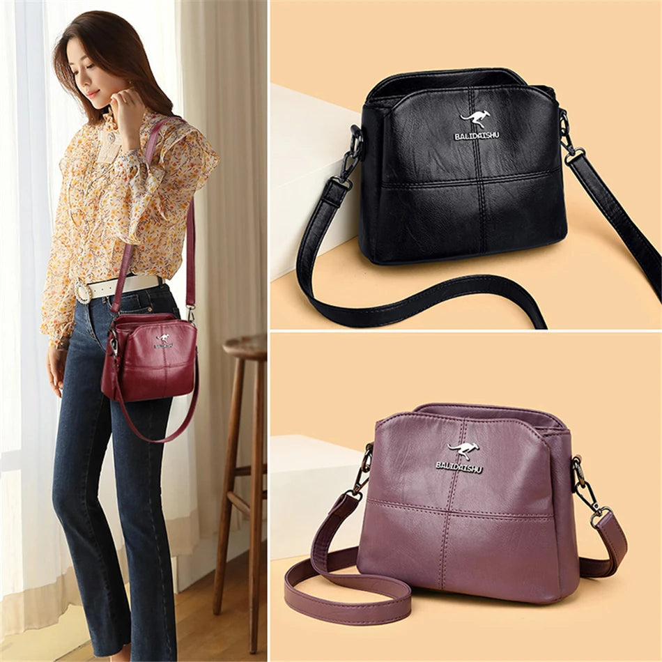 High-quality leather tote bag for women in 2- Stylish and versatile, perfect for everyday use.