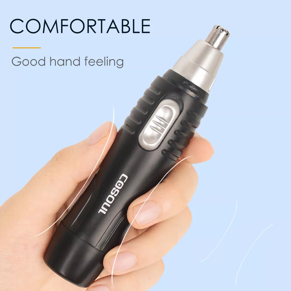 Nose Hair Trimmer Electric Removal Dual-blade Clipper Razor Shaver Trimmer Epilator High Quality Eco-Friendly