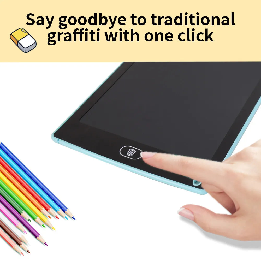 8.5-inch LCD Writing Tablet for Kids, Graffiti Sketchpad, Handwriting Blackboard, Magic Drawing Board Toy Gift