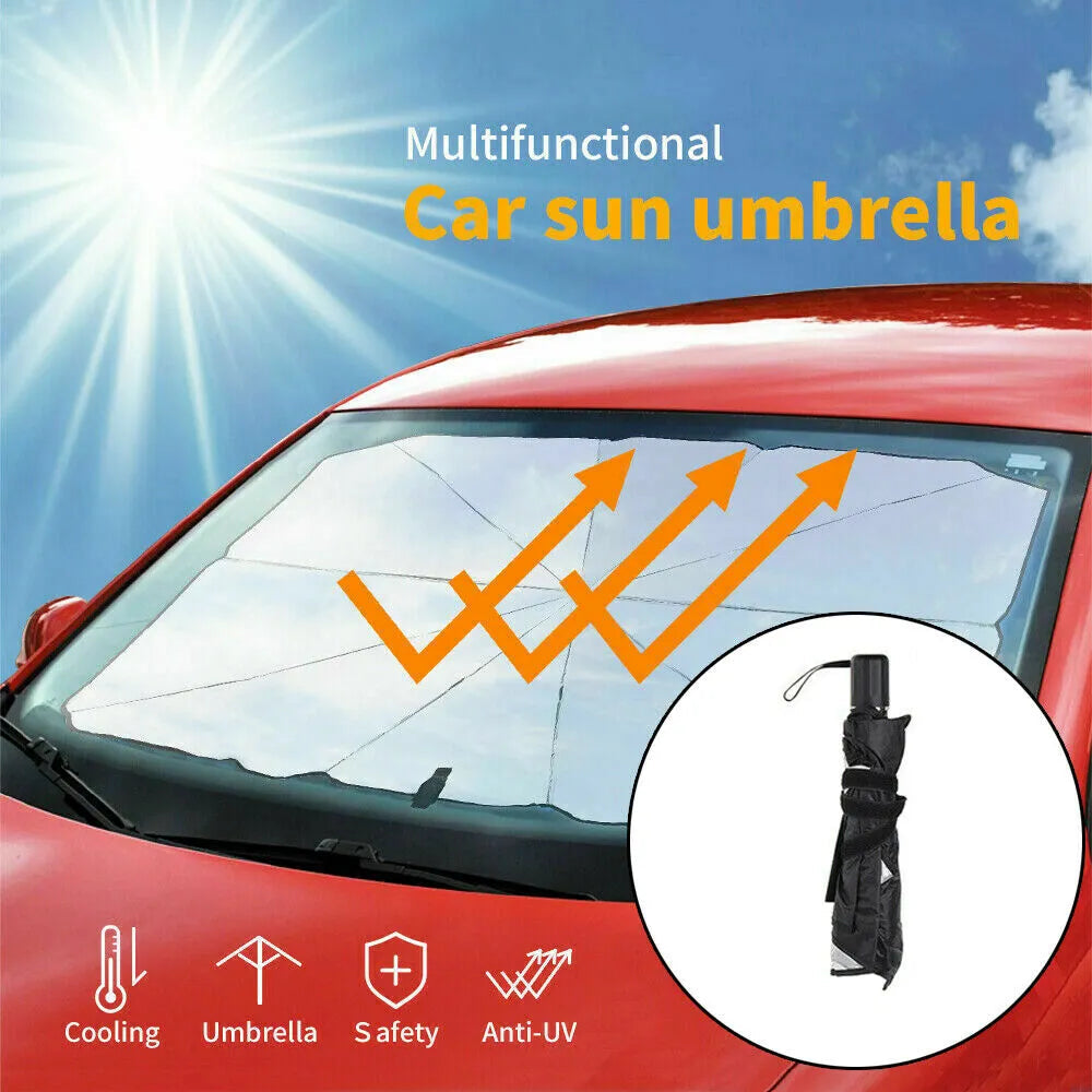 Car Sun Shade Protector Parasol Auto Front Window Sunshade Covers Car Sun Protector Interior Windshield Protection Accessories