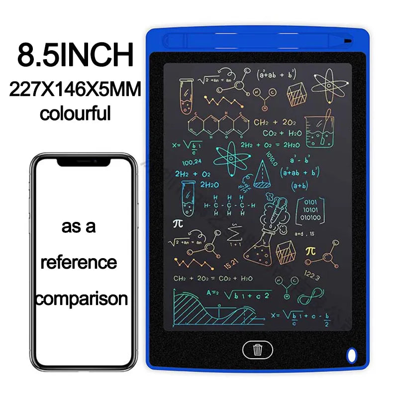 4.4" x 8.5" LCD Writing Tablet for Kids, Graffiti Sketchpad, Handwriting Blackboard, Magic Drawing Board Toy Gift