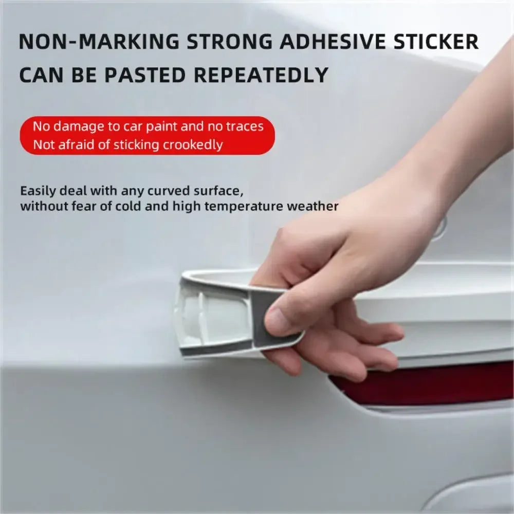 2Pc Universal Anti-Collision Protector Rubber Auto Front And Rear Corner Bumper Cover Guard Lip Strip Sticker Scratch Protection