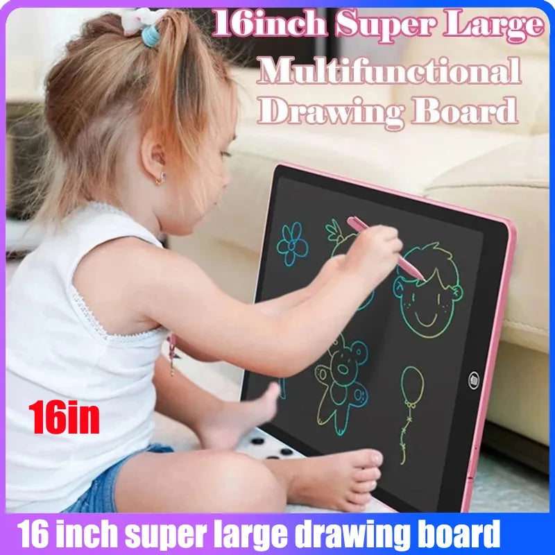 8.5/10/12/16 in LCD Drawing Tablet For Children's Toys Painting Tools Electronics Writing Board Boy Kids Educational Toys Gifts