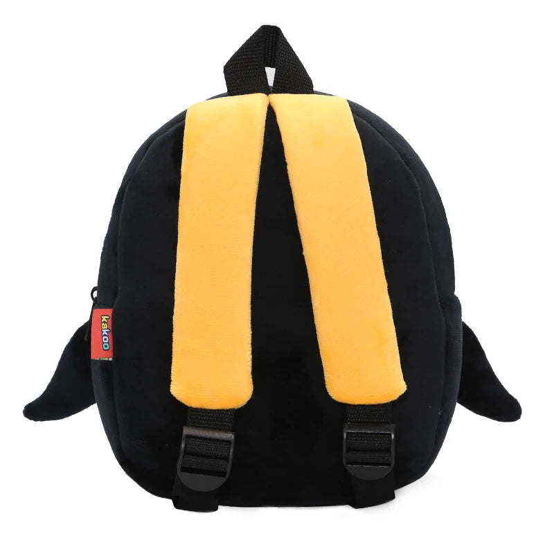 Boys Girls Backpack Cute Animal Penguin Children Plush Backpack Kindergarten School Bag