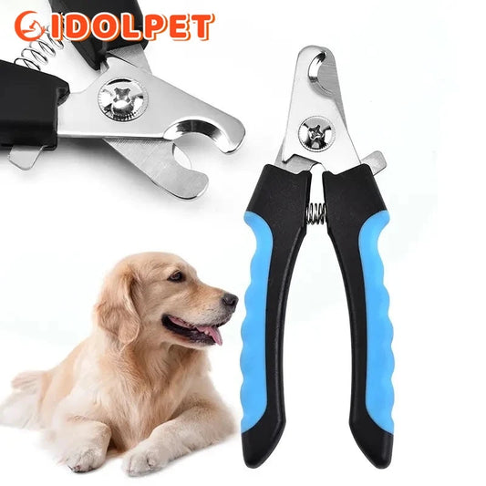 Professional Pet Nail Clipper with Safety Guard  Stainless Steel Scissors Cat Dog for Claw Care Grooming Supplies Size Fits