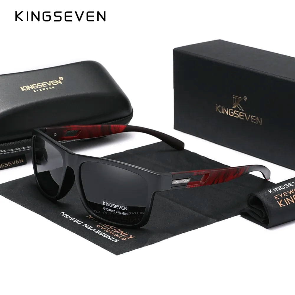 Genuine KINGSEVEN 2023 Brand Polarized Sunglasses - Men's and Women's UV Lens Fashion Eyewear