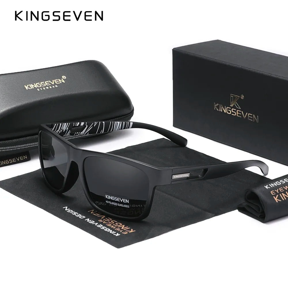 Genuine KINGSEVEN 2023 Brand Polarized Sunglasses - Men's and Women's UV Lens Fashion Eyewear