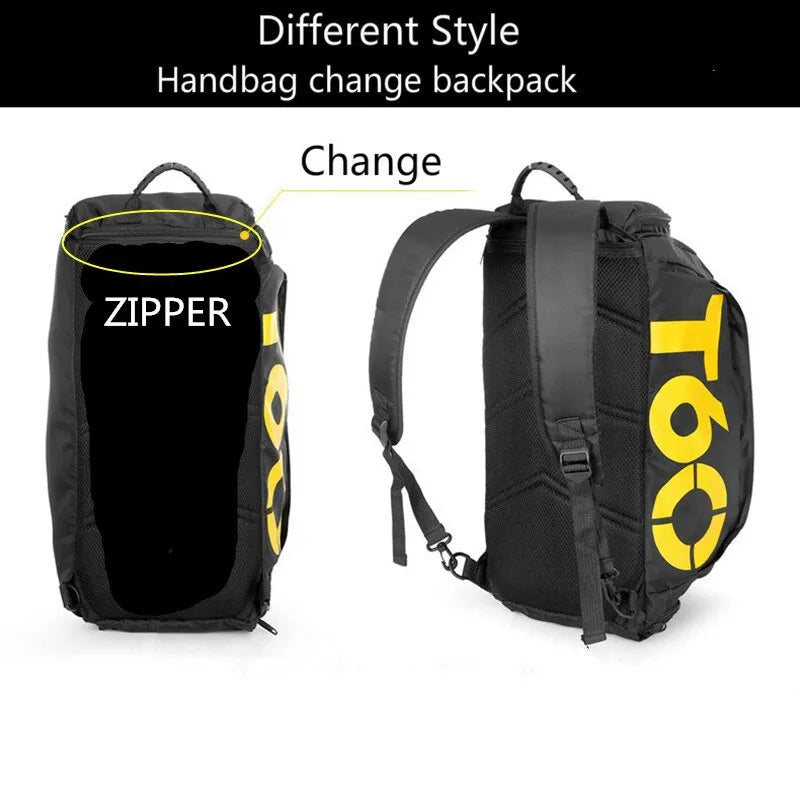 Waterproof Gym Bag - Ideal for Yoga, Sports, and Travel