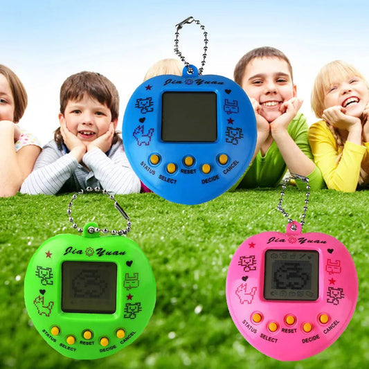 Virtual Pet  Tamagochi Toy in Russian Original German Spanish Polish Electronic Animals Kid Play Game Boy Child Pixel