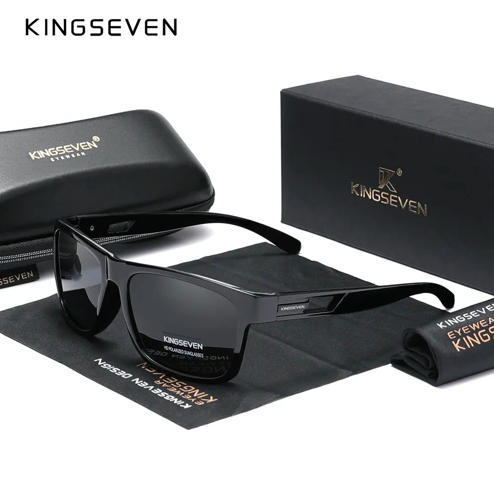 Genuine KINGSEVEN 2023 Brand Polarized Sunglasses - Men's and Women's UV Lens Fashion Eyewear