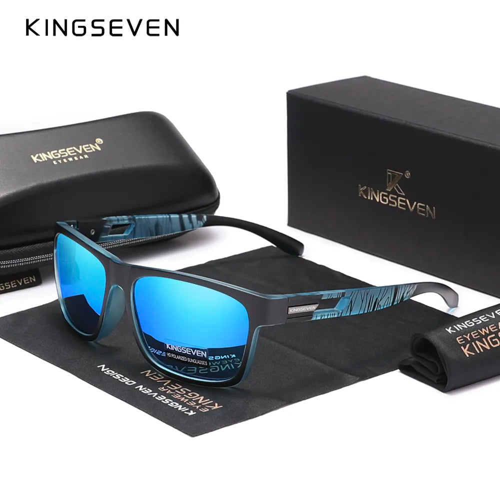 Genuine KINGSEVEN 2023 Brand Polarized Sunglasses - Men's and Women's UV Lens Fashion Eyewear