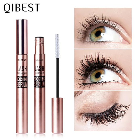 QIBEST Eyelash Growth Serum Liquid Eyelash Enhancer Vitamin E Treatment Lash lift Eyes Lashes Mascara Nourishing Eye Lengthening