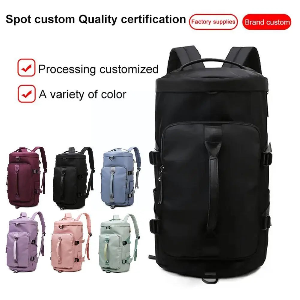 Large Capacity Travel Bag Tote - Duffel Luggage Backpack Handbag - Waterproof Oxford Shoulder Women's Carry-On