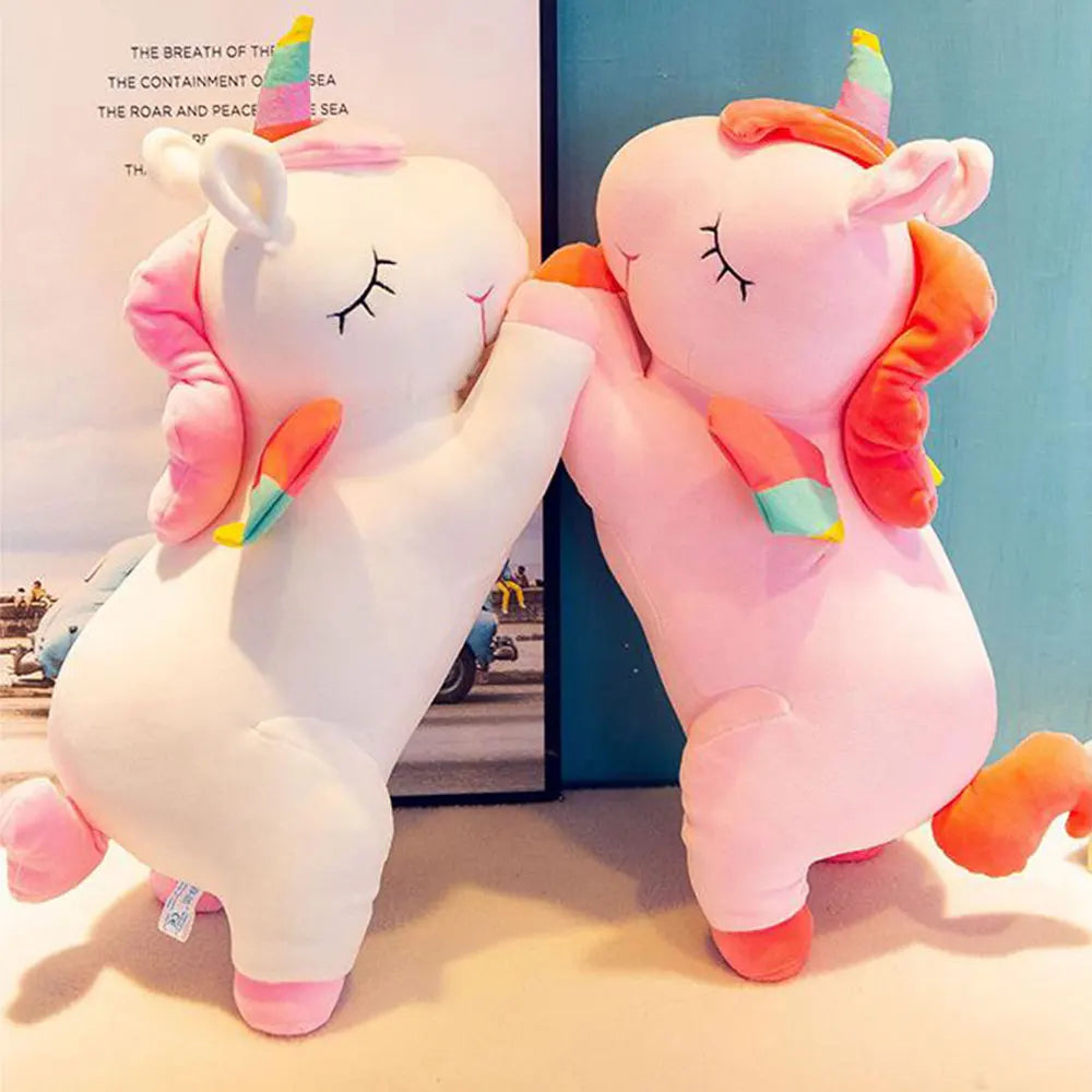 Kawaii Horse Plush 30/40cm Soft Stuffed Huggable Dolls Animal Acompany Toys Children Girl Birthday Gifts