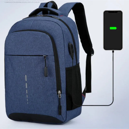 Men's Backpack Large Capacity Simple Fashion Travel Female Student Computer Bag